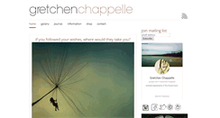 Desktop Screenshot of gretchenchappelle.com